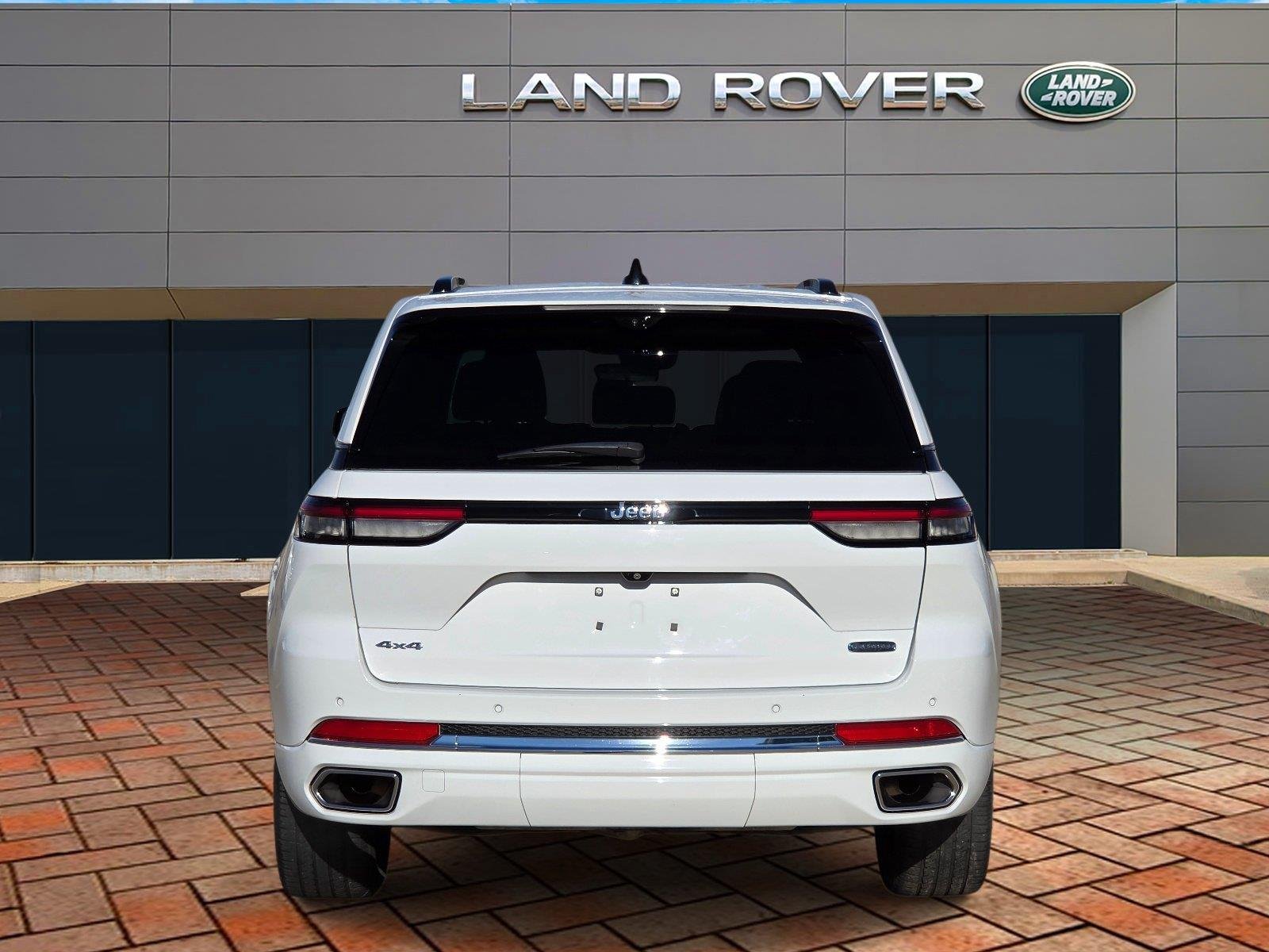 Used 2023 Bright White Clearcoat Jeep Overland image 5