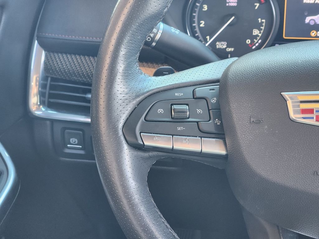 Used 2023 Stellar Black Metallic Cadillac FWD Sport image 29