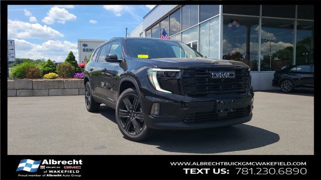 Black (Ebony Twilight Metallic) 2026 GMC Acadia SUV / Crossover Four-Wheel Drive 8-Speed Automatic