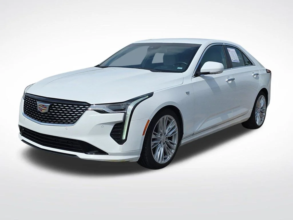 Used 2024 White Cadillac Premium Luxury image 2