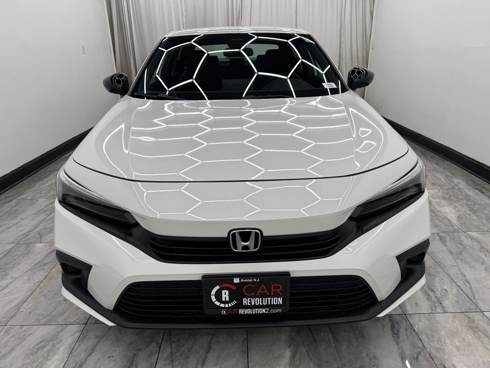 Used 2024 Platinum White Pearl Honda Sport CVT image 2