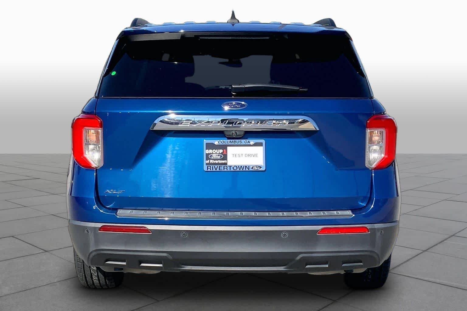 Used 2021 Atlas Blue Metallic Ford XLT image 5