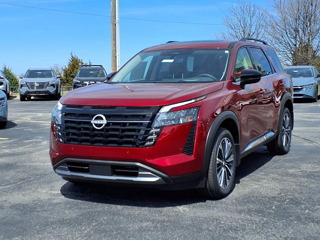 New 2026 Red Nissan Platinum image 2