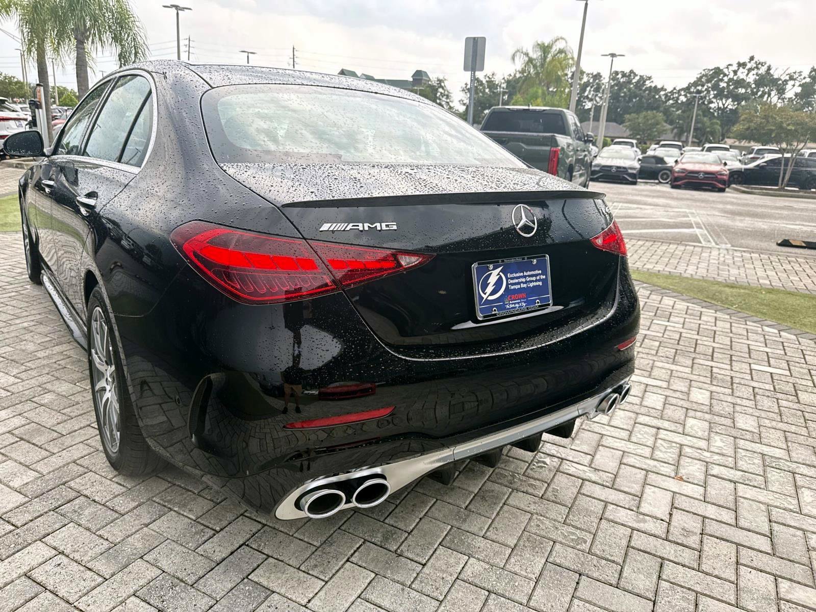 New 2026 Black Mercedes-Benz AMG® C 43 4MATIC® Sedan image 9