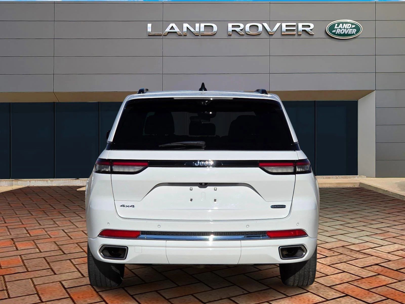 Used 2023 Bright White Clearcoat Jeep Overland image 5