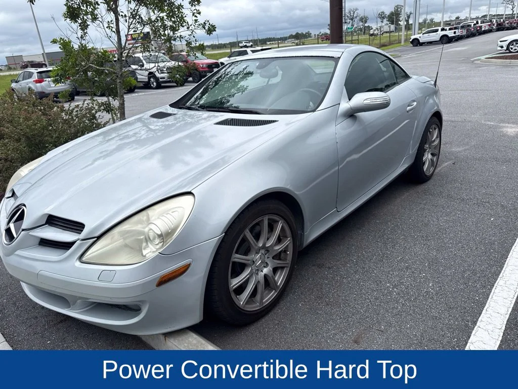 Used 2006 Diamond Silver Metallic Mercedes-Benz SLK 350 image 3