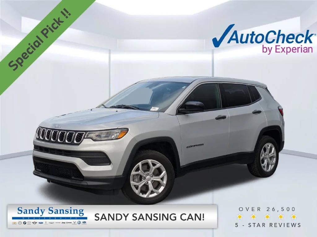 Used 2024 Silver Jeep Sport image 1