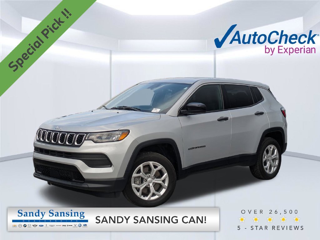 Used 2024 Silver Jeep Sport image 1
