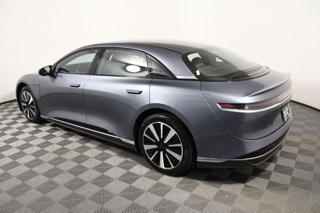 Used 2024 Fathom Blue Metallic Lucid Touring image 3