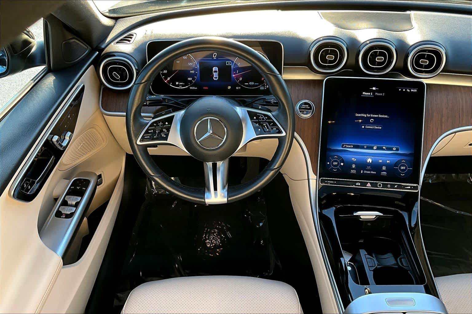 Used 2022 Obsidian Black Metallic Mercedes-Benz C 300 image 6