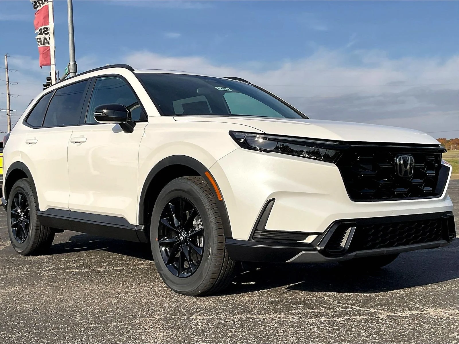 New 2027 Platinum White Pearl Honda Sport image 1