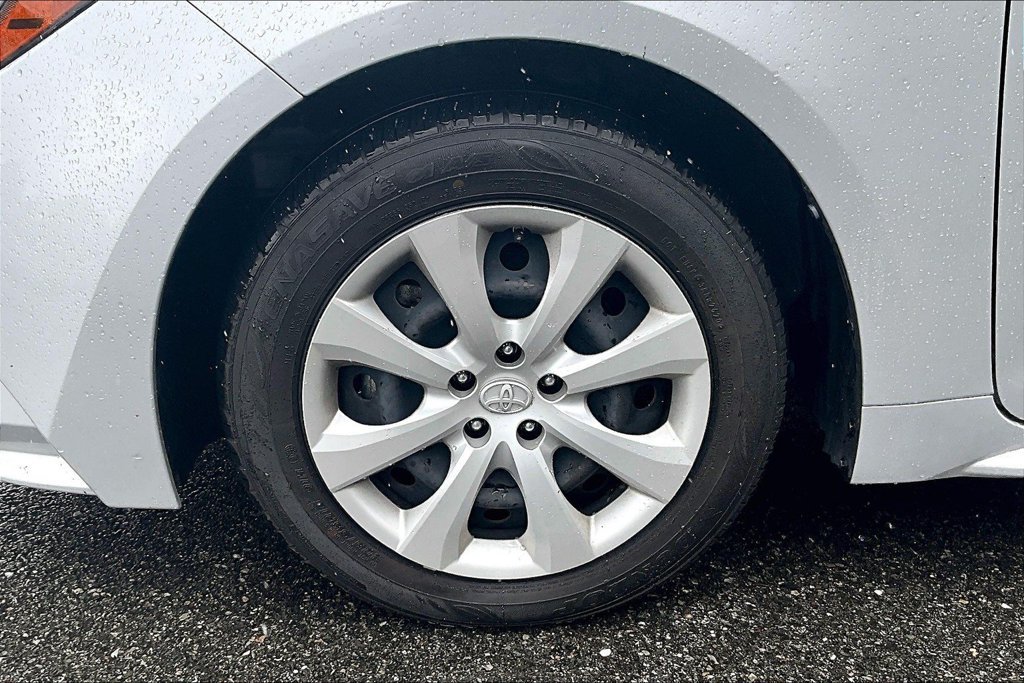 Used 2021 Silver Toyota LE image 7