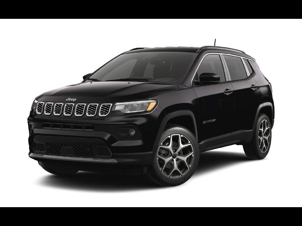 New 2026 Diamond Black Crystal Pearl-Coat Exterior Paint Jeep Limited image 1