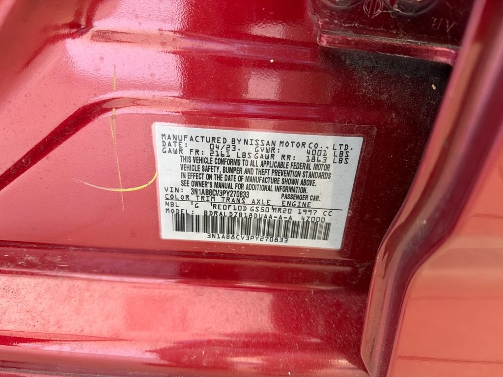 Used 2023 Red Nissan SV image 11