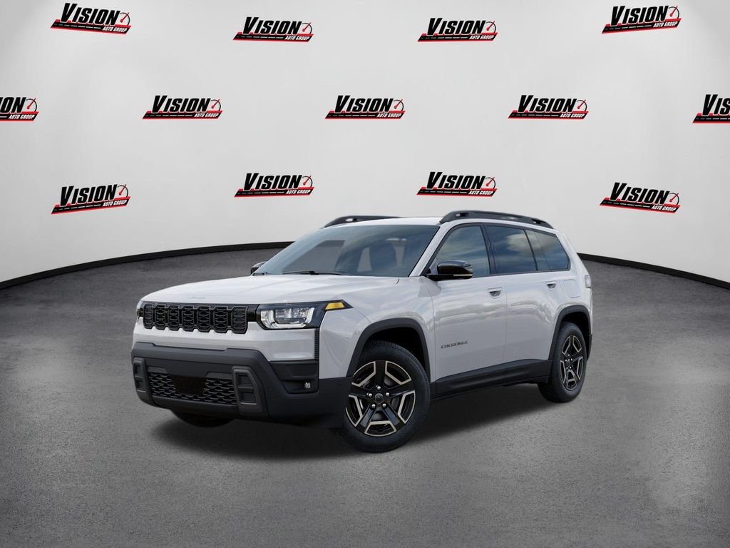 New 2026 Bright White Clear-Coat Exterior Paint Jeep Limited image 1