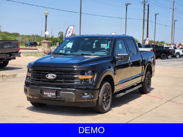 New 2026 Agate Black Metallic Ford XLT image 3