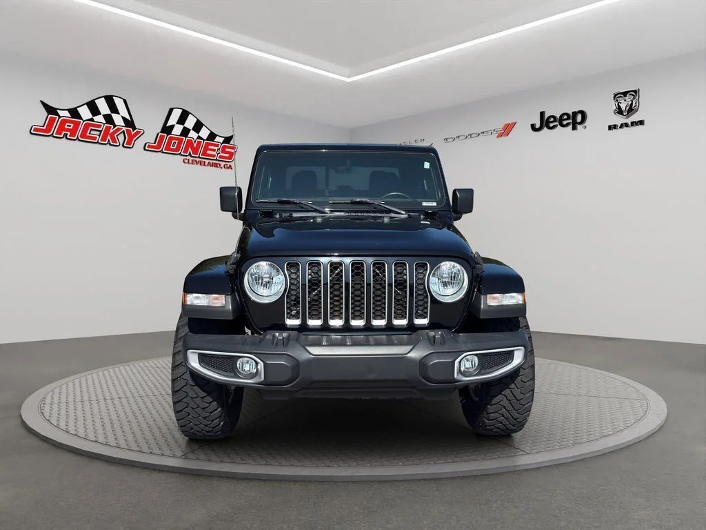 Used 2021 Black Jeep Overland image 1