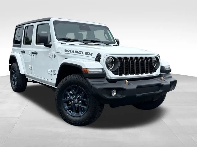 New 2026 Bright White Clear-Coat Exterior Paint Jeep 85th Anniversary Edition image 1