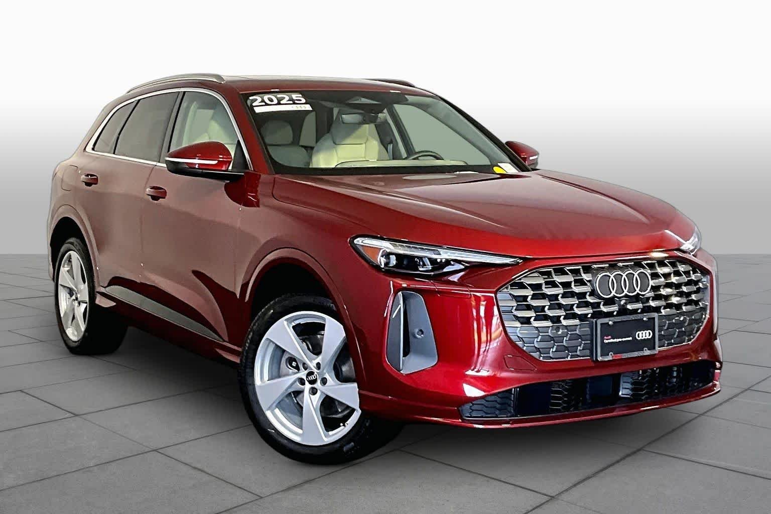 Used 2025 Grenadine Red Metallic Audi Premium Plus image 3