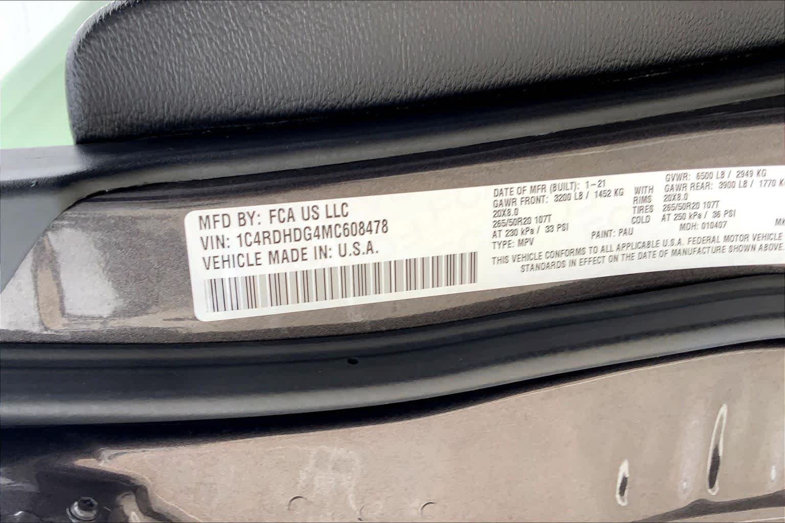 Used 2021 Granite Clearcoat Dodge GT image 35