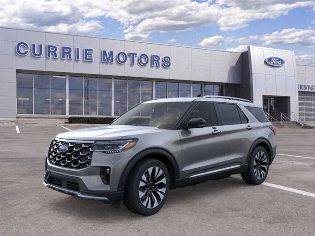 New 2026 Carbonized Gray Metallic Ford Platinum image 1