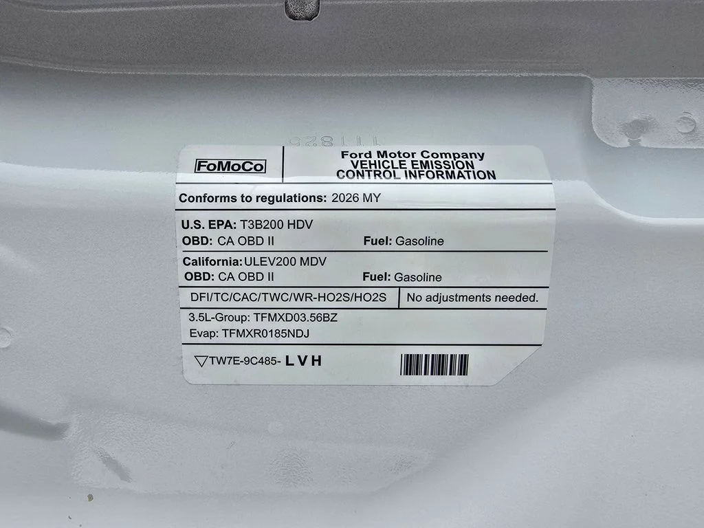 New 2026 Oxford White Ford Cargo Van image 26