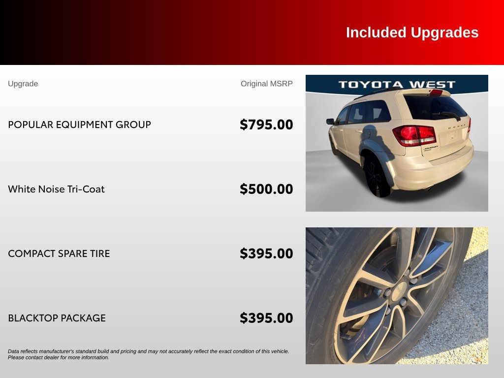Used 2017 White Dodge SE image 18