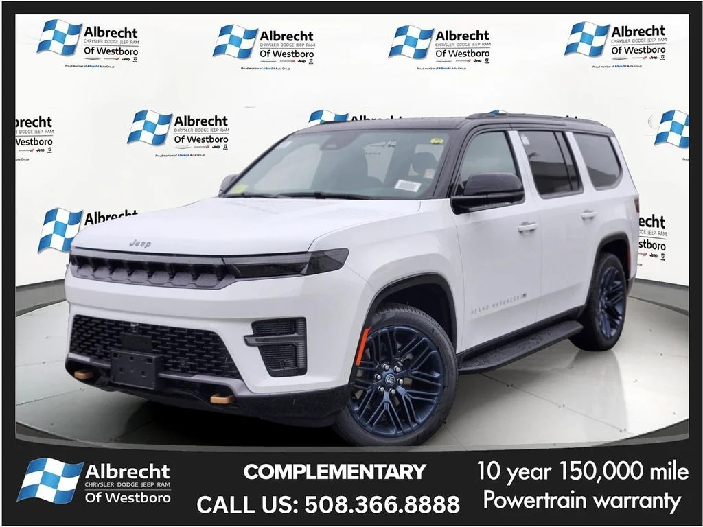 New 2026 Bright White Clear-Coat Exterior Paint Jeep  image 1