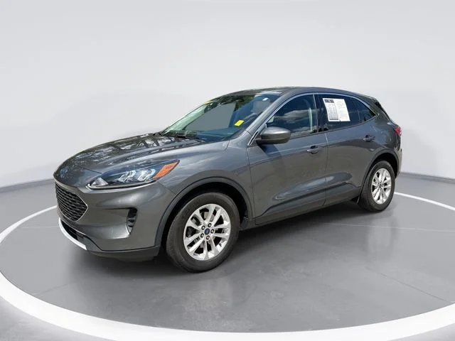 Used 2021 Gray Ford SE image 1
