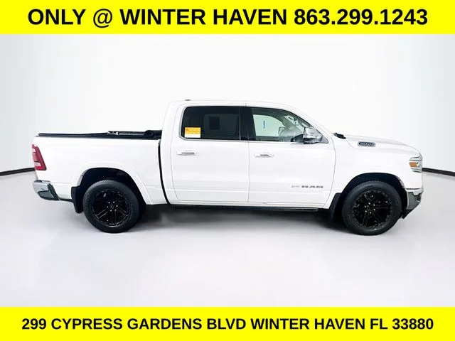Certified Used 2019 White Ram Laramie Longhorn image 8