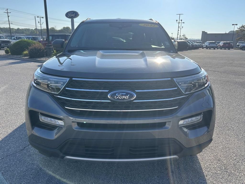 Certified Used 2022 Gray Metallic Ford XLT image 8
