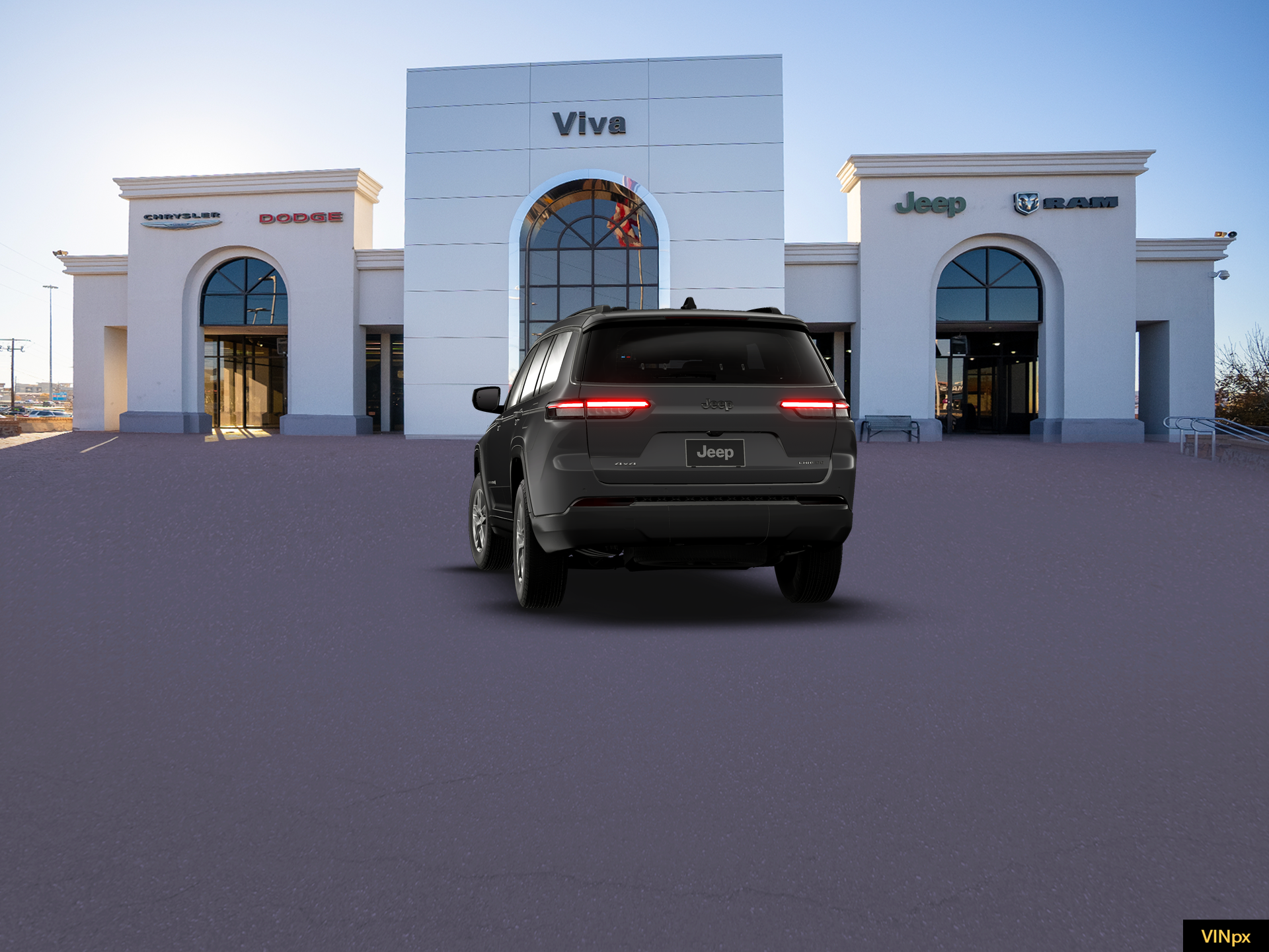 New 2026 Baltic Gray Metallic Clear-Coat Exterior Paint Jeep Laredo X image 13