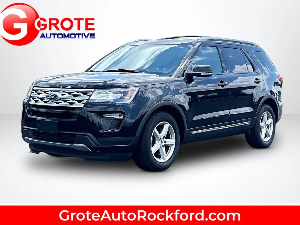 Used 2019 Black Ford XLT image 1