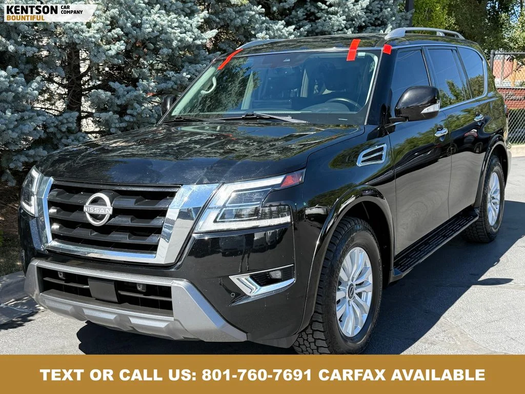 Used 2024 Black Nissan SV image 3
