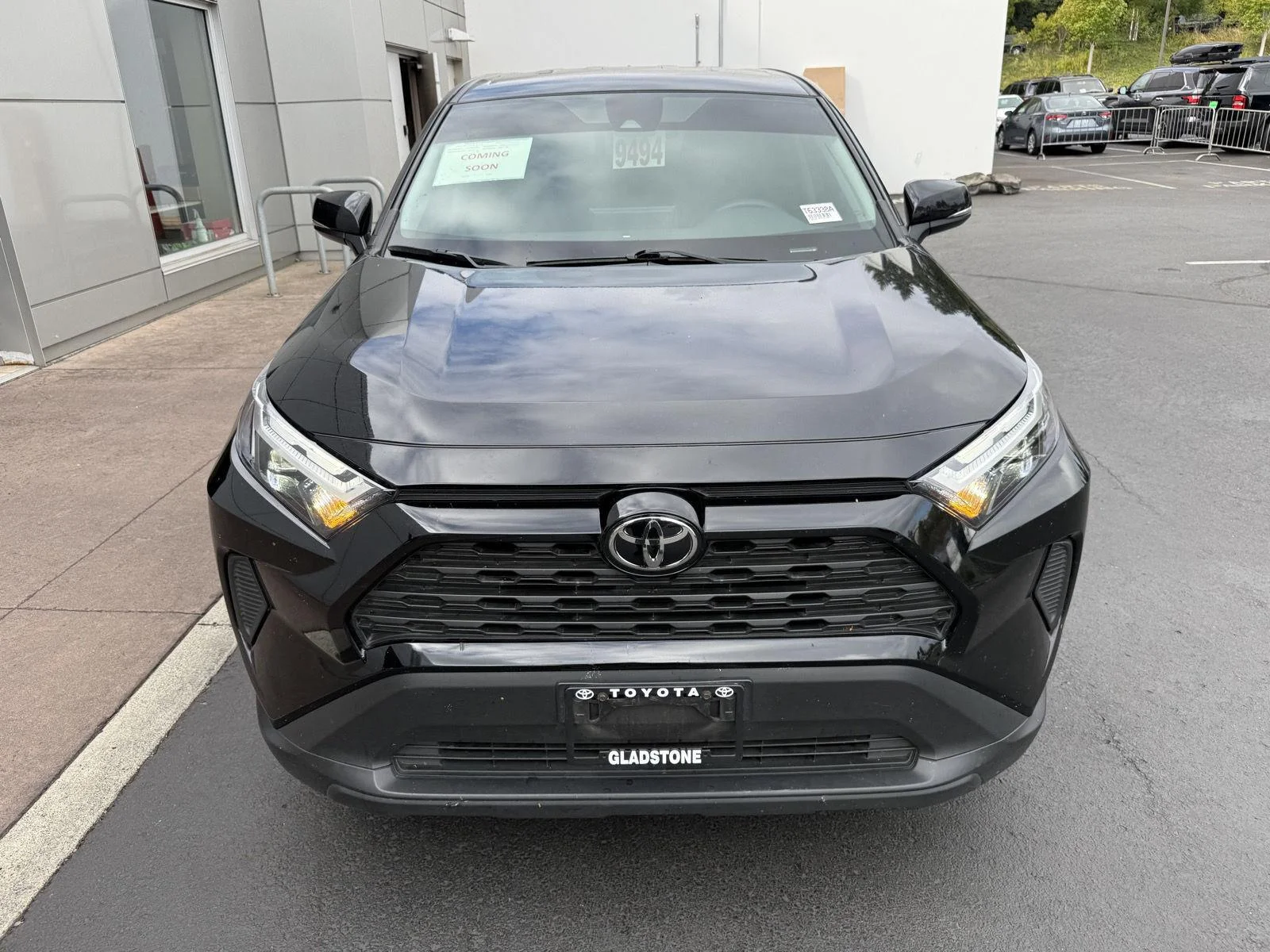 Used 2025 Midnight Black Metallic Toyota LE image 8