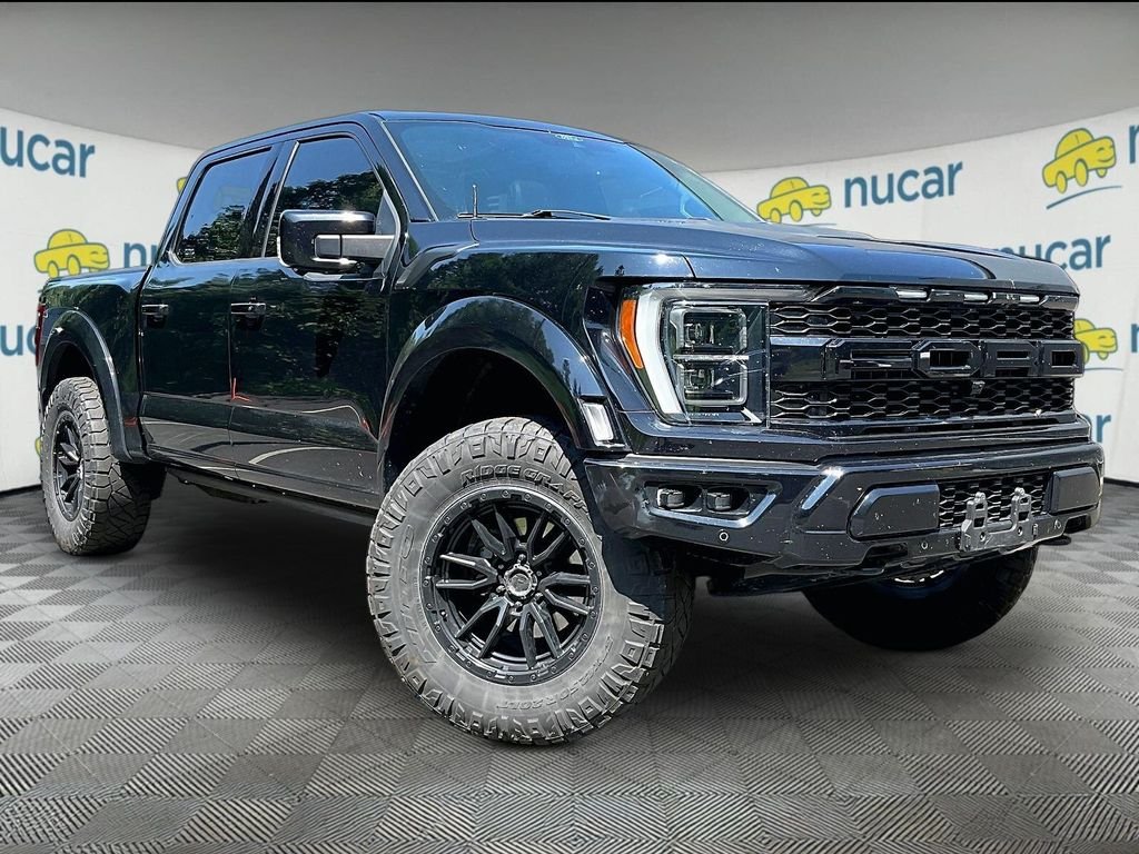 Used 2021 Black Ford Raptor image 1