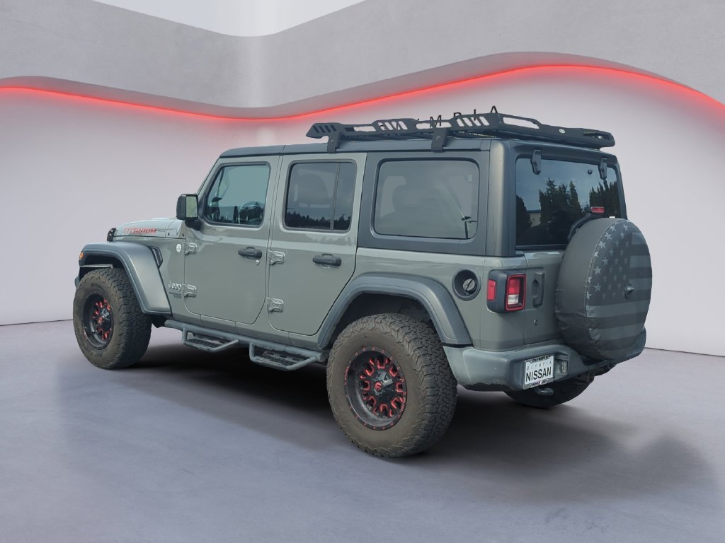 Used 2019 Gray Jeep Unlimited Sport S image 4