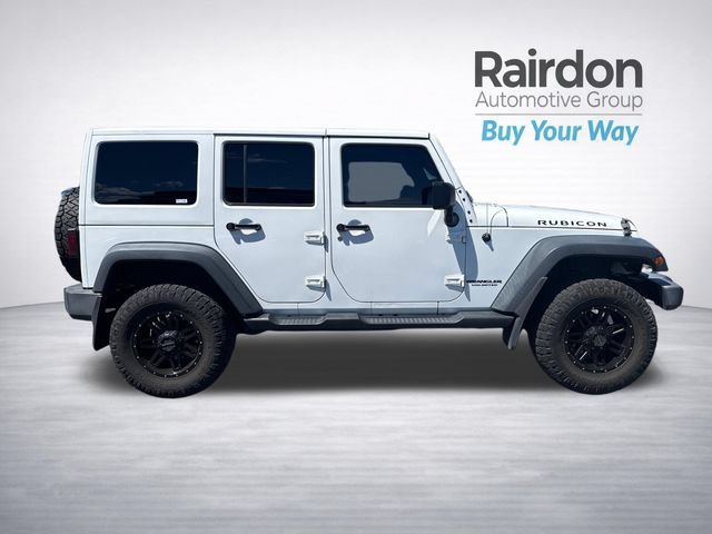 Used 2014 Bright White Clearcoat Jeep Rubicon image 8