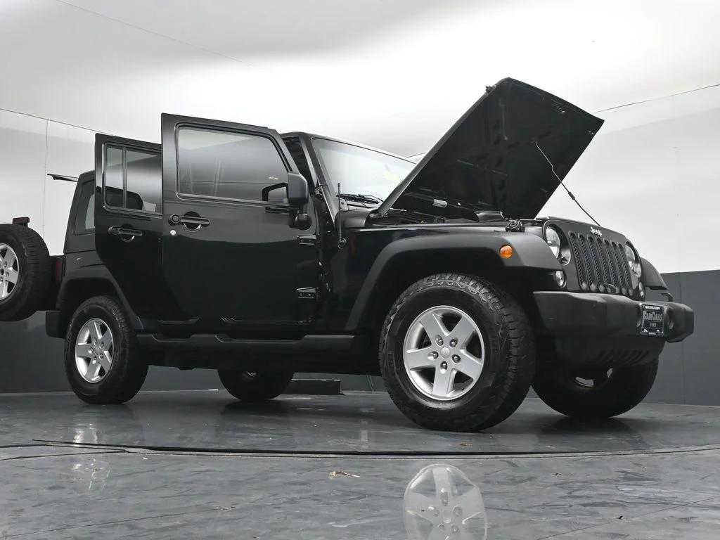 Used 2015 Black Jeep Unlimited Sport image 50