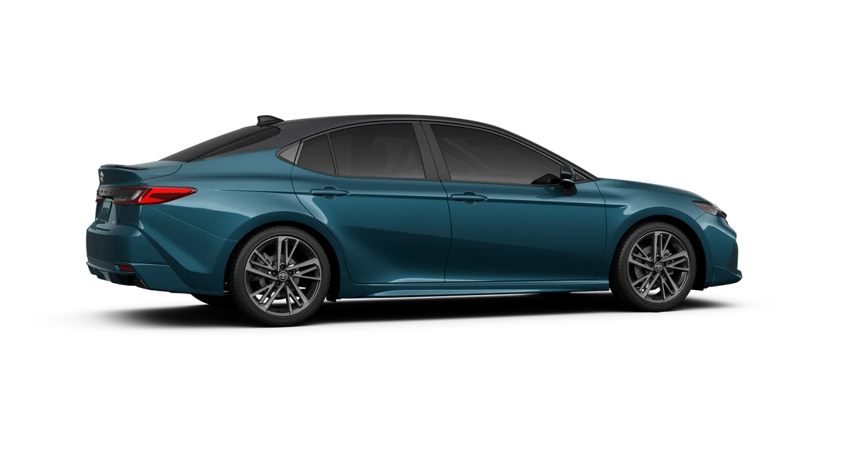 New 2026 Ocean Gem with Midnight Black Metallic roof Toyota XSE image 11