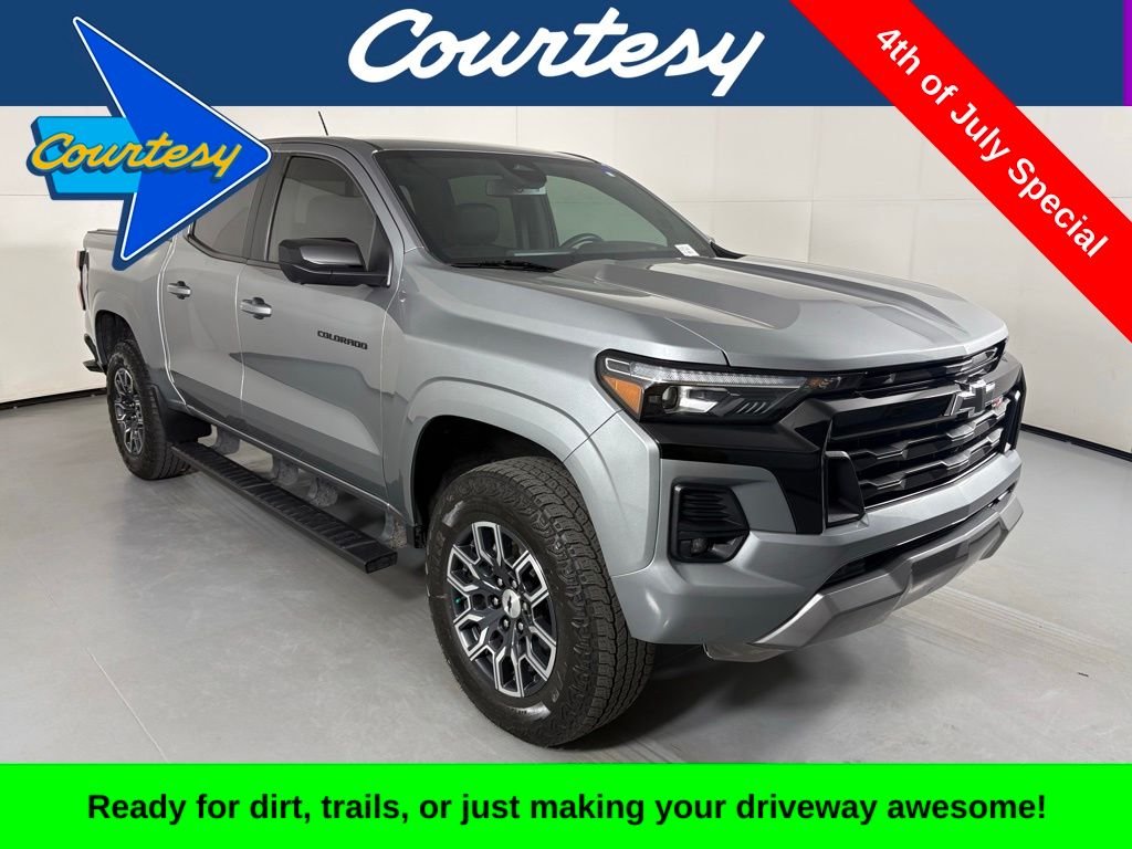 Used 2023 Gray Chevrolet Z71 image 1
