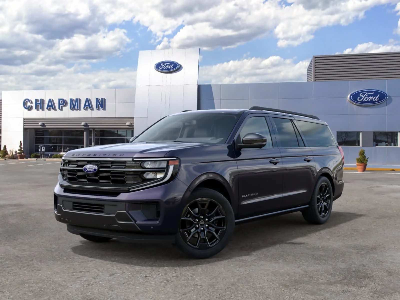 New 2027 Blue Ember Metallic Ford MAX Platinum image 2