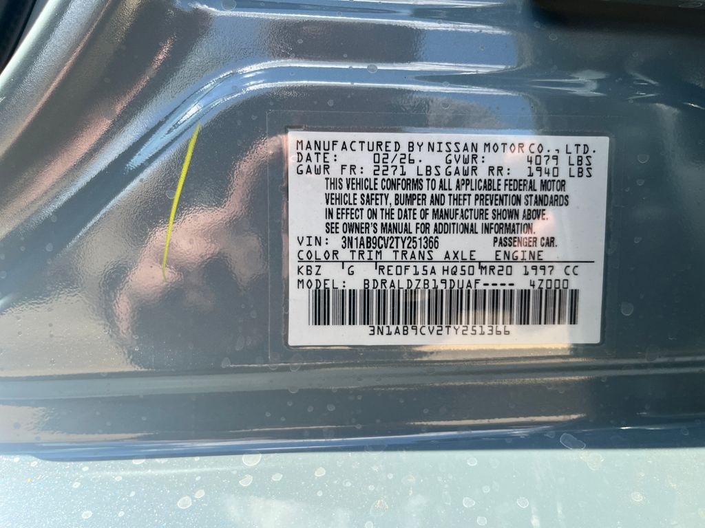 New 2026 Atlantic Gray Metallic Nissan SV image 31