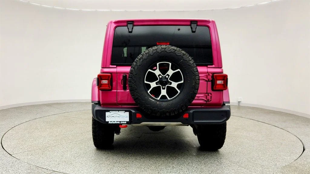 Used 2022 Limited Edition Tuscadero Pearlcoat Jeep Unlimited Rubicon 4x4 w/ Hard Top, Leather Seats & LED Lighting image 6