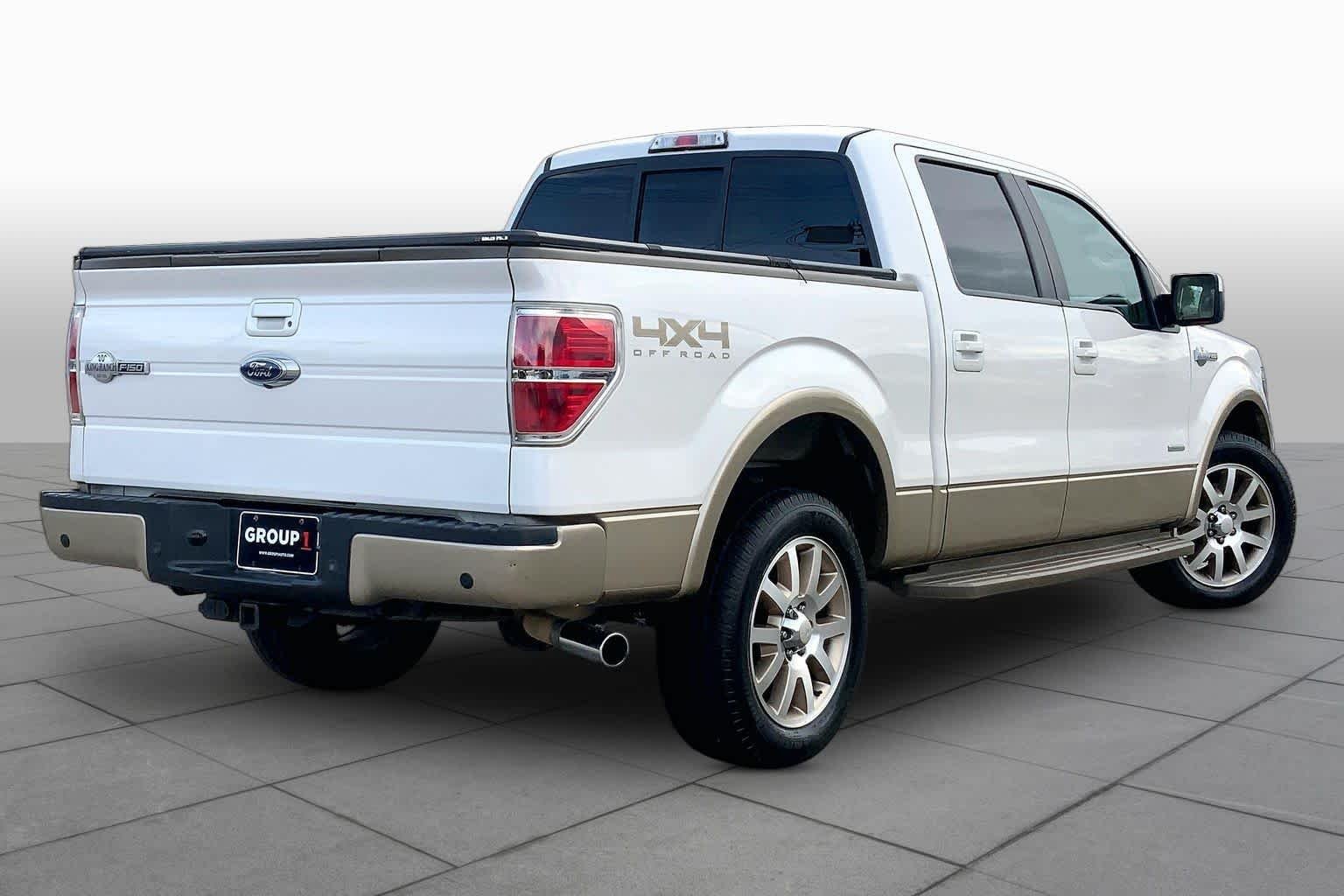 Used 2013 White Platinum Tri-Coat Metallic Ford King Ranch image 12
