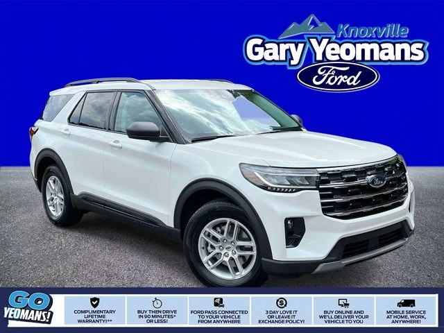 New 2026 Star White Metallic Tri-Coat Ford Active image 1