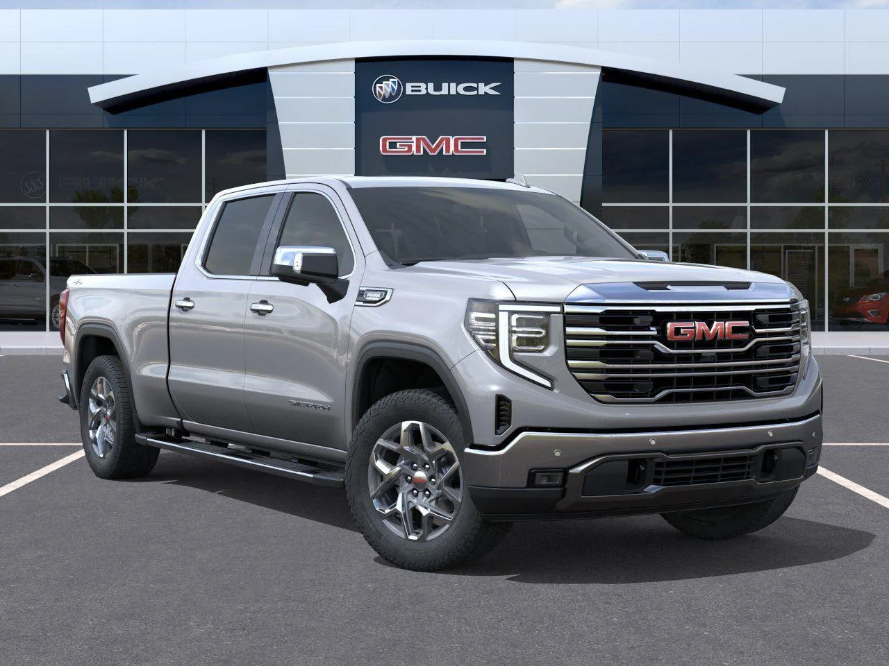 New 2026 Sterling Metallic GMC SLT image 7
