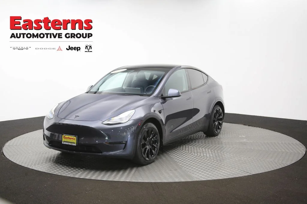 Used 2021 Gray Tesla Long Range image 49