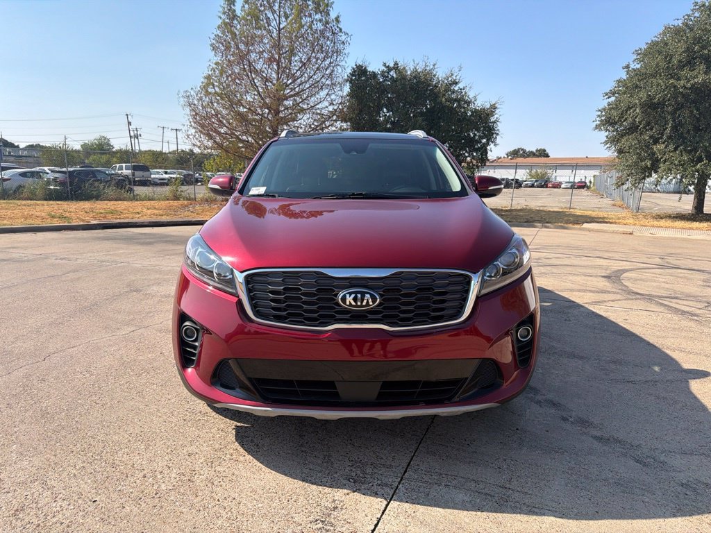Used 2020 Red Kia EX image 1
