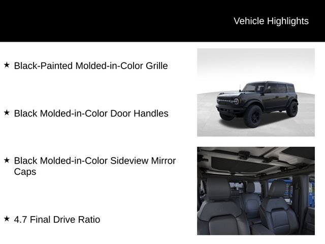 New 2026 Shadow Black Ford Badlands® image 14